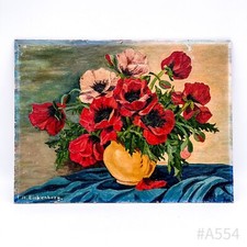 Dipinto A Olio Su Legno