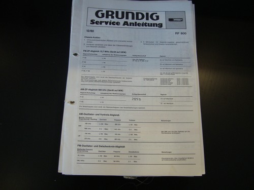 Manuale servizio originale - manuale,
