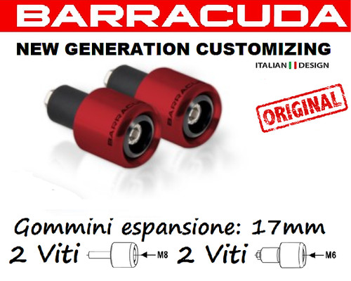 Barracuda contrappesi rossi - contrappesi,