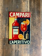 Insegna in metallo, Campari