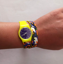 Orologio Swatch Lj110 con cinturino a doppio giro