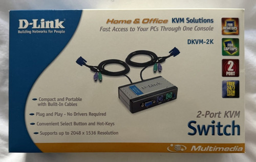 Link kit switch - d-link, kvm