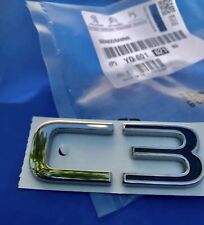 LOGO arrière Citroen C3  Mk3