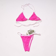 Costume KOBE NUOVO tg. L (Cod.CMS76) Fucsia Dead Stock 2 pezzi Bikini