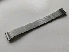 VINTAGE ORIGINAL STEEL ELASTIC BRACELET BRACCIALE WATCH UHREN OROLOGIO 18mm