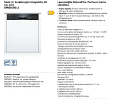 Lavastoviglie BOSCH con