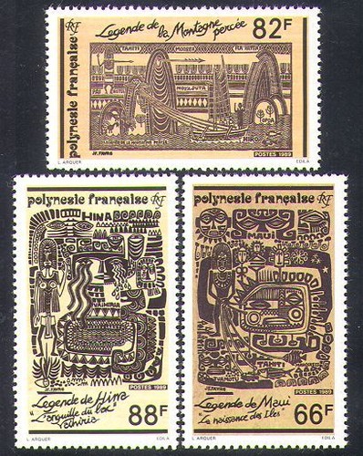 Polinesia francese 1989 - francese,