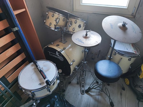 Batteria acustica completa - acustica,