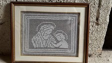 Quadro filet vintage