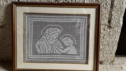 Quadro filet vintage