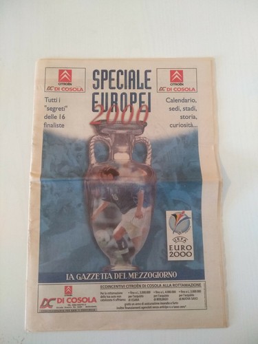 Europei 2000 giornale speciale - europei,