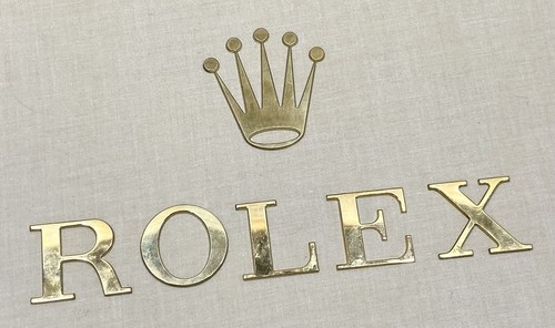 Rolex display letters crown - rolex,