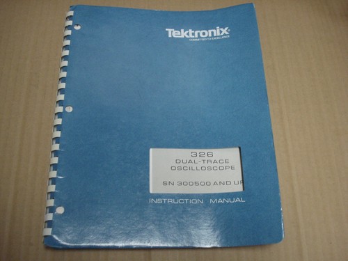 Tektronix 326 oscilloscopio - 326,