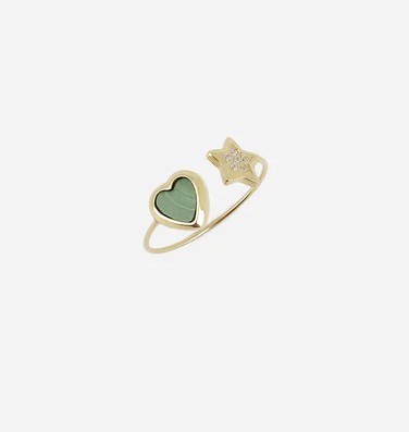 Anello acciaio sassari green - acciaio,