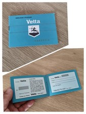 60s VETTA BLANCK UNUSED GUARANTEE WARRANTY BOOKLET GARANZIA CHRONOGRAPH DIVER