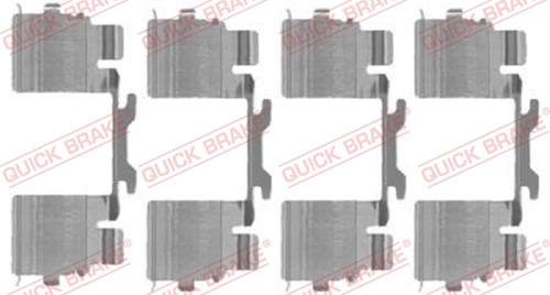 Quick brake 109 1725 kit - quick,