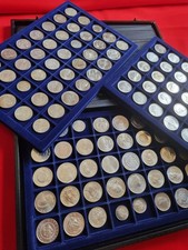 Repubblica Italiana. Astuccio vassoi Abafil 120 monete argento 1958 2001 FDC