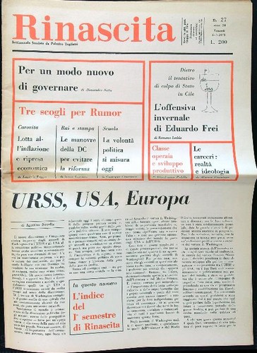 Rinascita 1973 aa vv - rinascita, aa.vv
