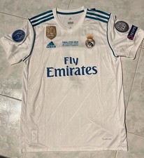 Maglia Ronaldo 7 Real Madrid Champions League Final Kyiv 2018 Vintage Retrò