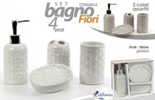 SET 4 ACCESSORI BAGNO