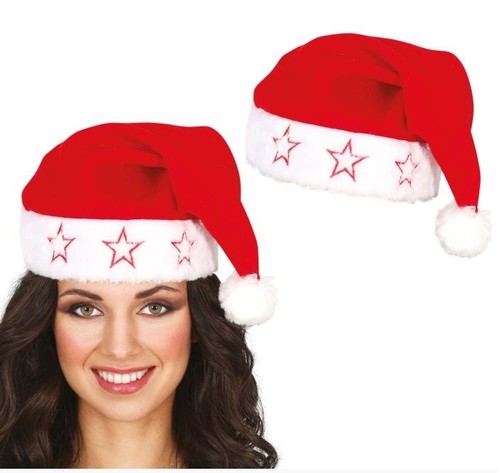 Cappello natale con stelle - con,