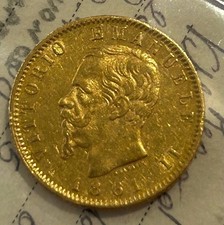 20 Lire VITTORIO EMANUELE II