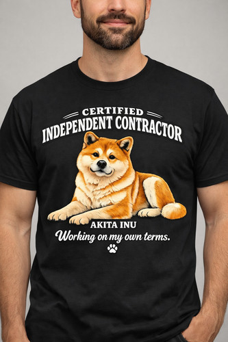Maglietta akita inu uomo - uomo, donna