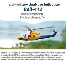 Elicottero RC Bell 412 a