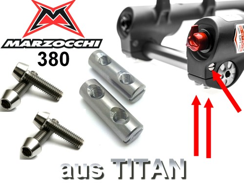 Marzocchi 380 kit viti titanio - marzocchi,