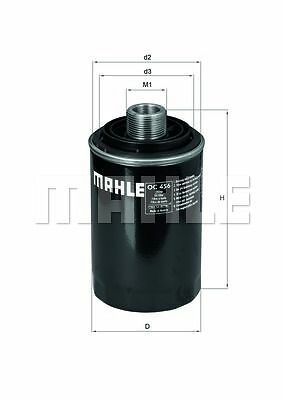 Filtro olio mahle original - olio,