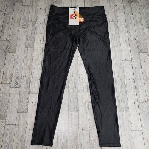 Leggings donna ecopelle retrò