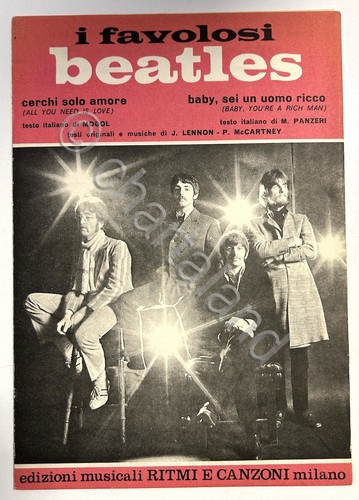 Spartito favolosi beatles - spartito,