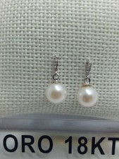 Orecchini in oro bianco 750 18