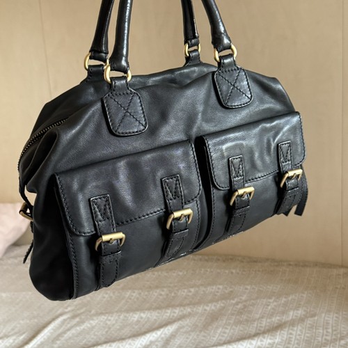 Max leather bag - co,