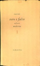 VERO E FALSO NELL'ARTE MODERNA
