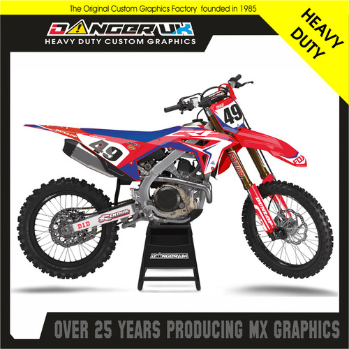Grafica honda crf 250 450cc - crf, 250-450cc
