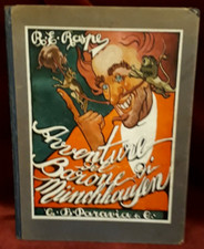 LE AVVENTURE DEL BARONE DI MUNCHHAUSEN - PARAVIA 1934 - illustratire PORCHEDDU