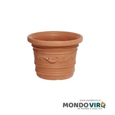 Vaso vasi resina festonato