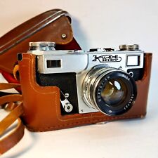 Macchina fotografica sovietica VINTAGE KIEV 4A + obiettivo Jupiter-8M 50mm f/2 35mm telemetro anni 70
