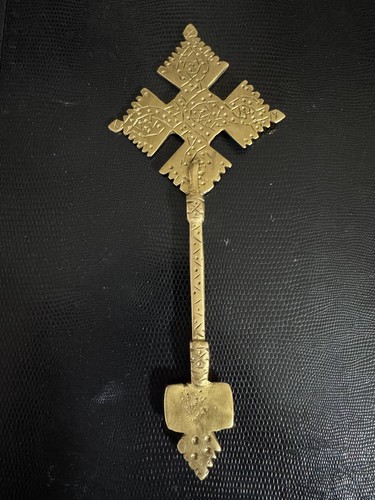 Antica croce ottone - croce,