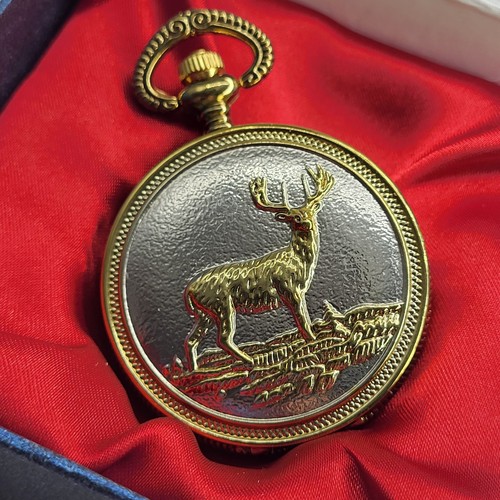 Orologio tasca al - 🦌, da