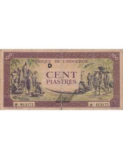 Indo-Chine Fr. 100 Piastres -