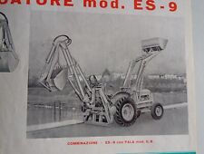 ESCAVATORE CARICATORE FP TRATTORI AGRICOLI RUOTE CINGOLI AUTOCARRI EDILIZIA CAVE