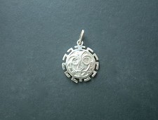 SUN with GREEK 925 SILVER