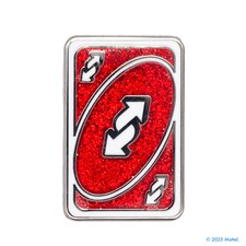 Uno Reverse Card Enamel Pin