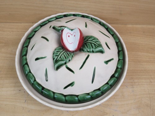 Vecchia teglia per torta - torta, in
