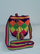 Borsa Wayuu piccola, fatta a