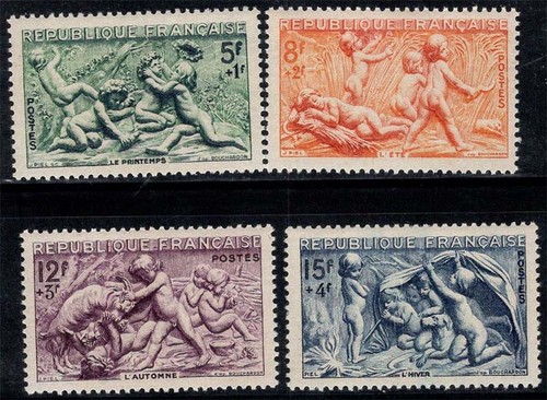 Francia 1949 859 - 1949, 859-862