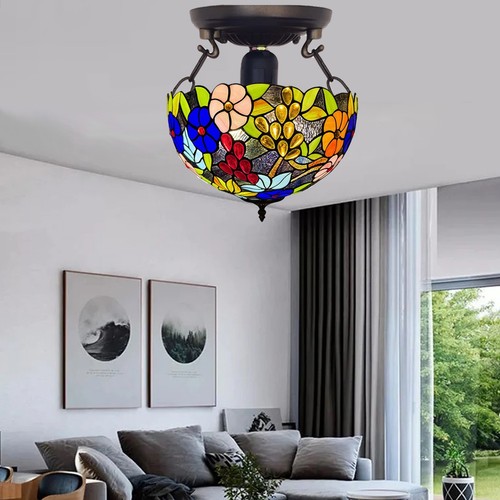 Lampada soffitto tiffany - da,