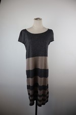 TRUSSARDI JEANS VESTITO DONNA TG. L WOMAN CASUAL VINTAGE DRESS ABITO LANA